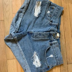 Jean shorts